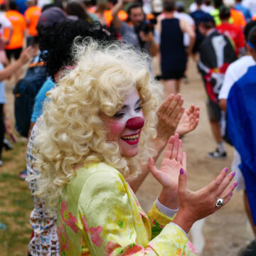 Clowns Z'hôpitaux à la Course des héros
