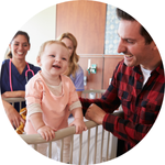 Portrait des parents de Lina hospitalisée